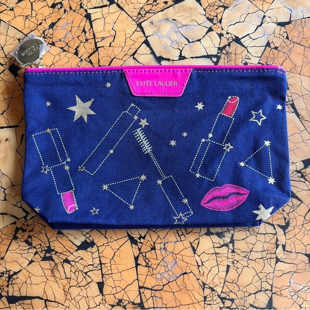 Estée Lauder Constellation Makeup Bag Wallet Coin Purse Brand New‎ Astrology